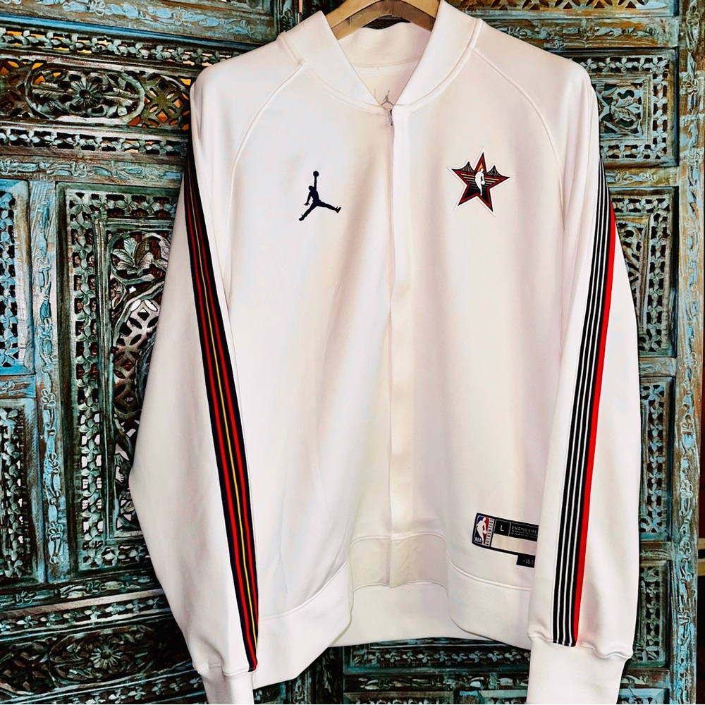 Nike Jordan NBA 2025 All Star Team Issue Pre Game Showtime Jacket L